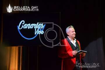 Lorena Aguilera se alza en Telde con el título de Belleza Gay Canarias 2018 (Foto Francisco Javier Santana)